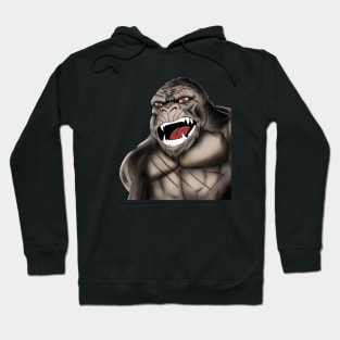 the kaiju gorilla kong Hoodie